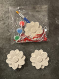 Orchid Flower Plaster Kit