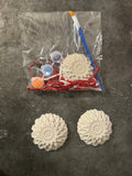 Dahlia Flower Plaster Kit
