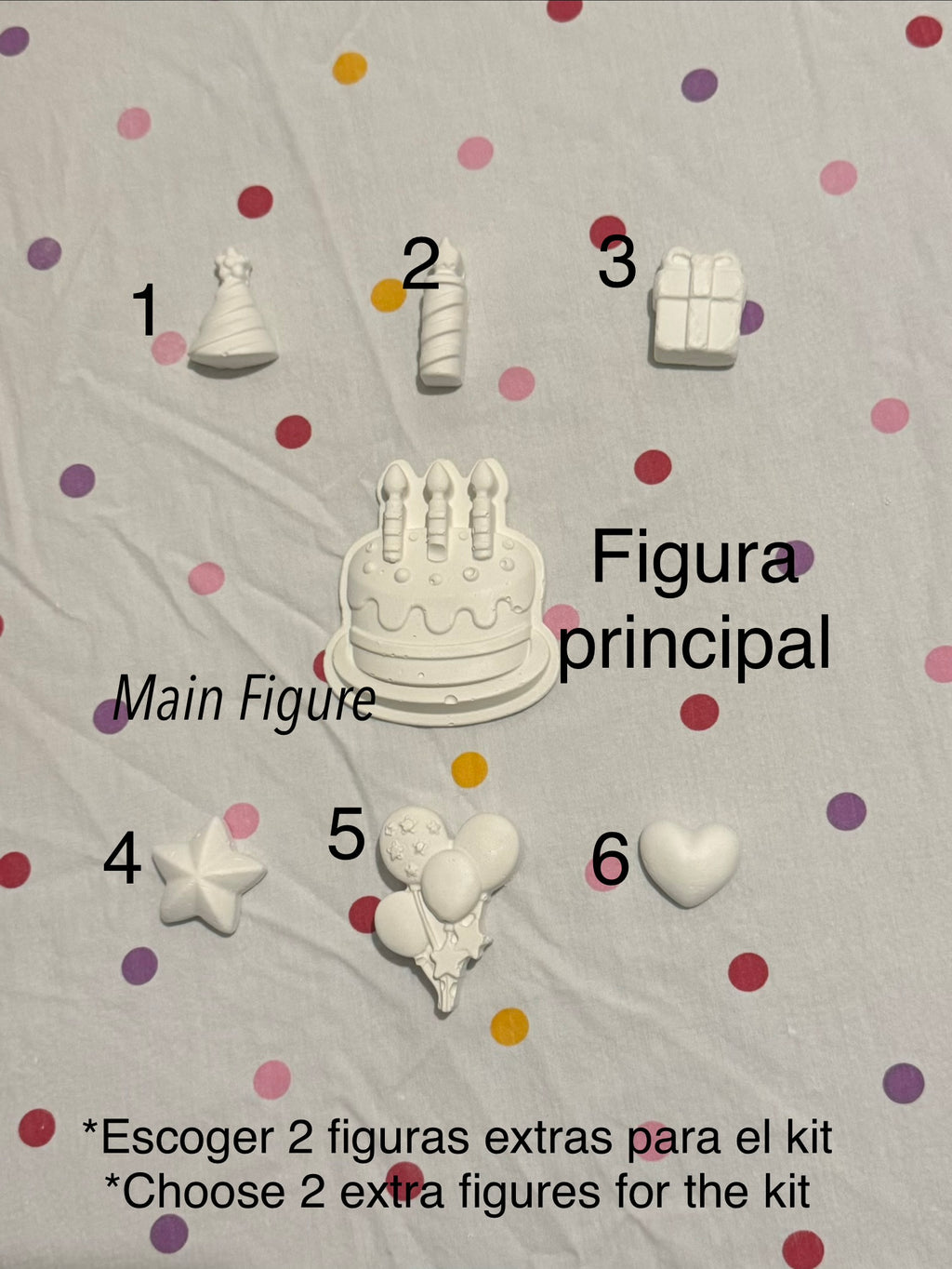 Plaster figures kit