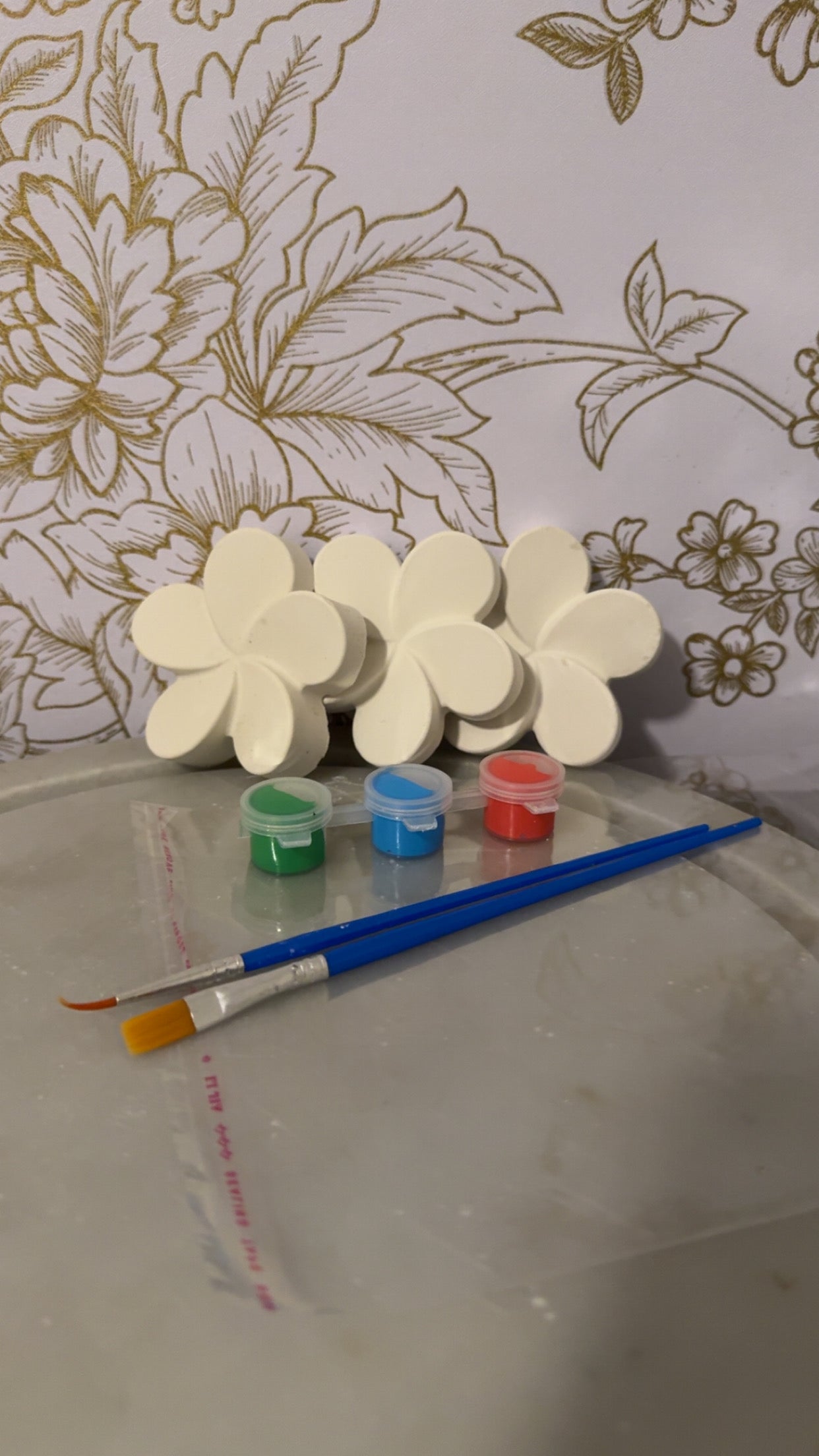 Plaster figures kit