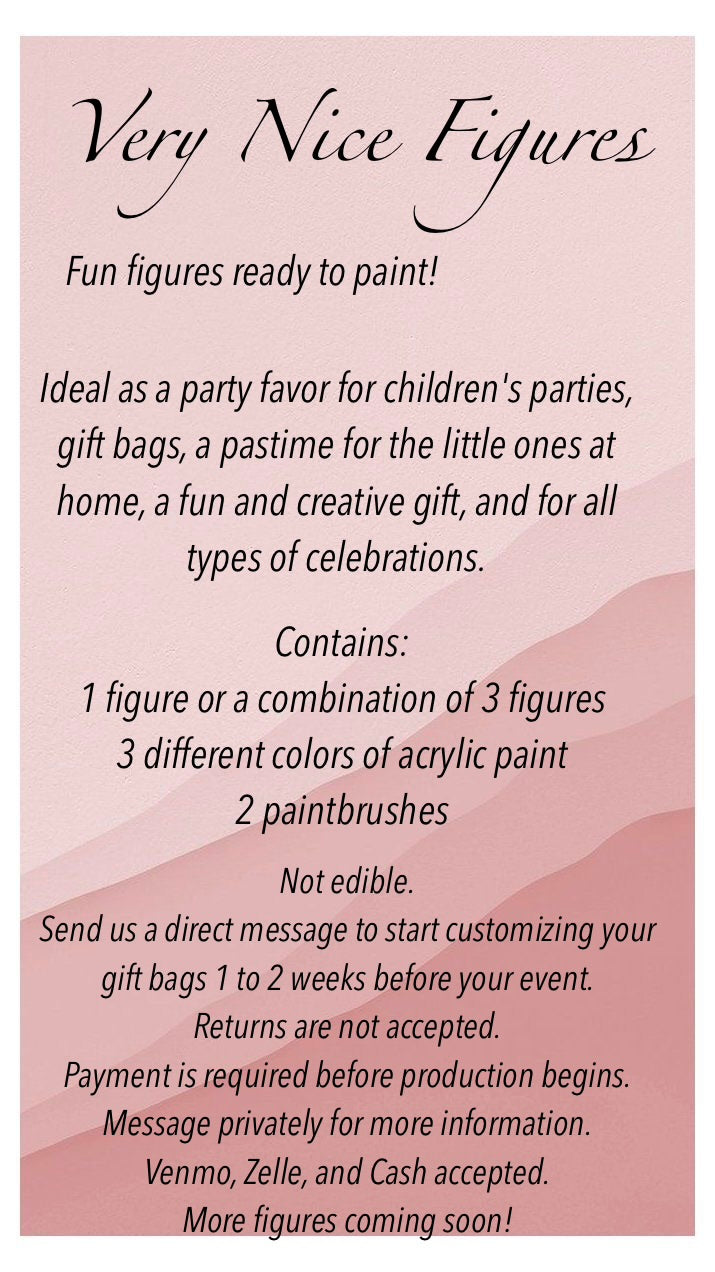 Plaster figures kit
